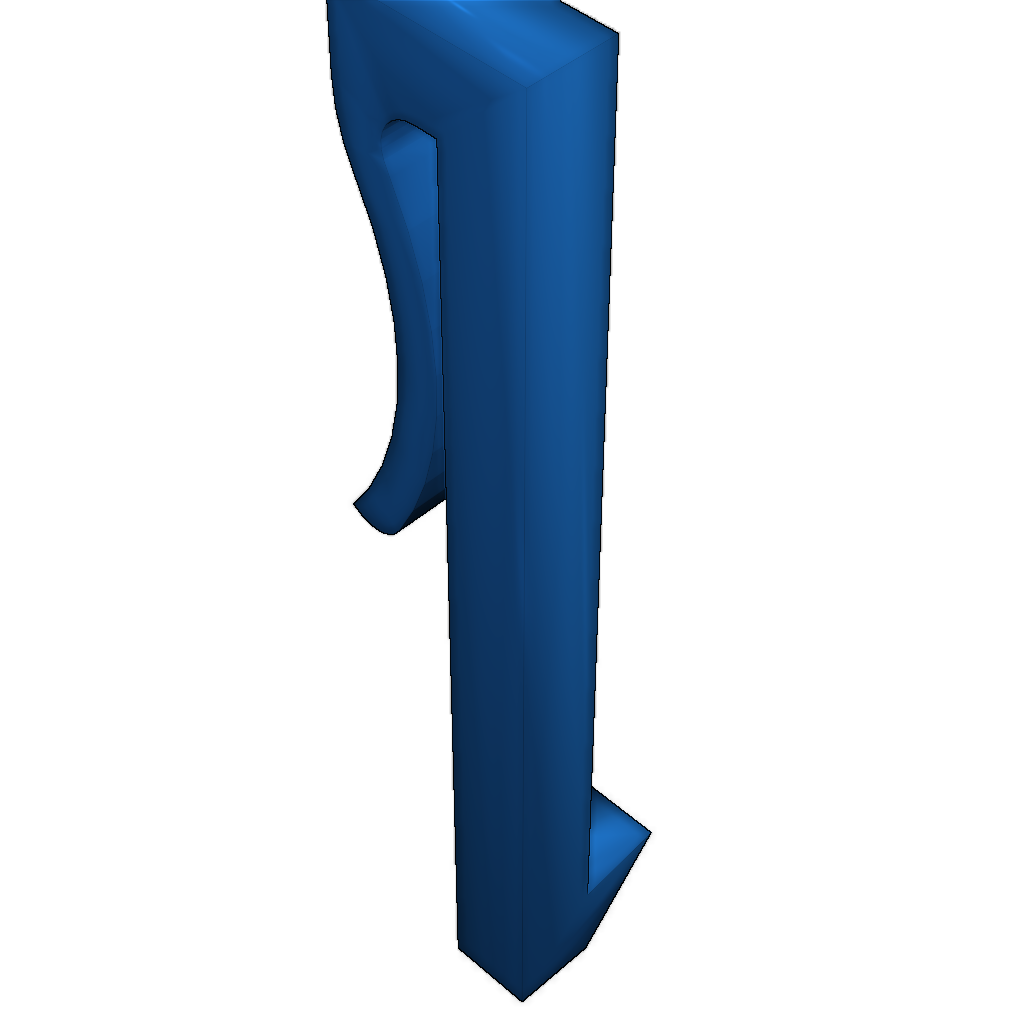 Клипса для открытой двери 3D-принтера