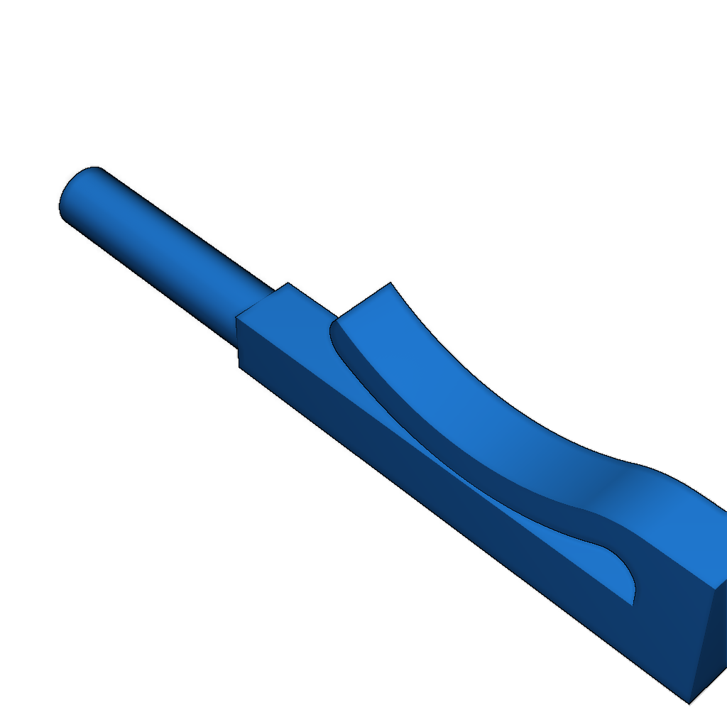 Клипса для открытой двери 3D-принтера