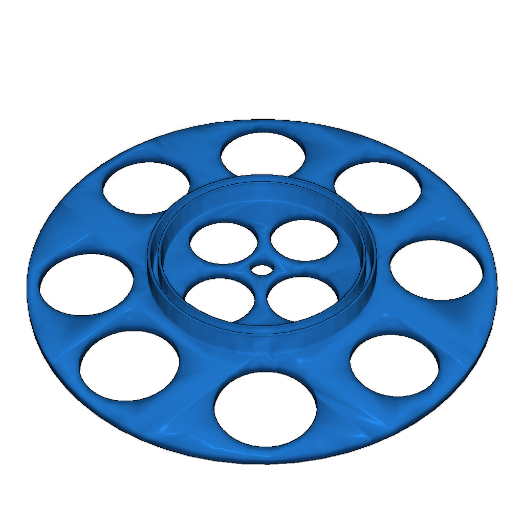 Катушка для провода из картона туалетной бумаги V2