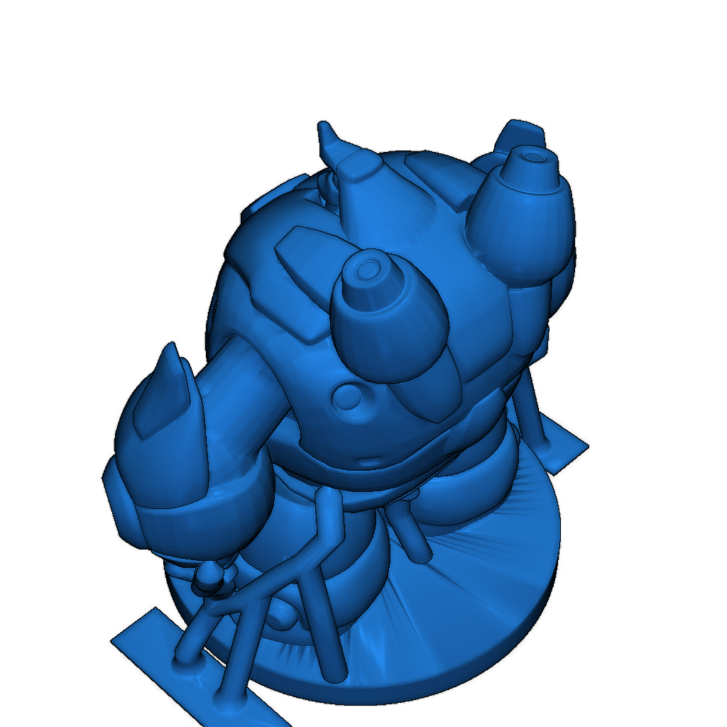 Фигурка робота класса Bruiser для настольной игры