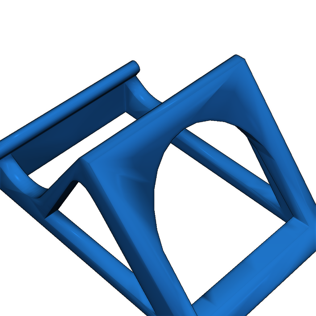 Устойчивый стенд для смартфонов с открытой спинкой