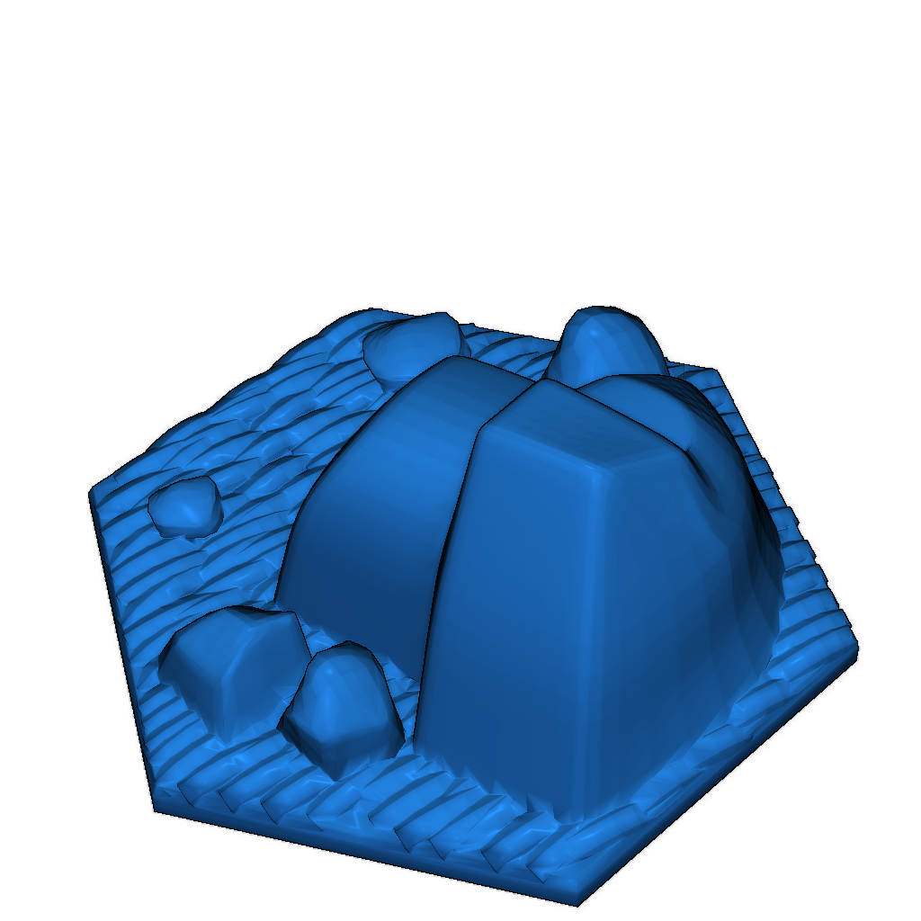 Брусок поверхности для настольной игры Rust To Dust