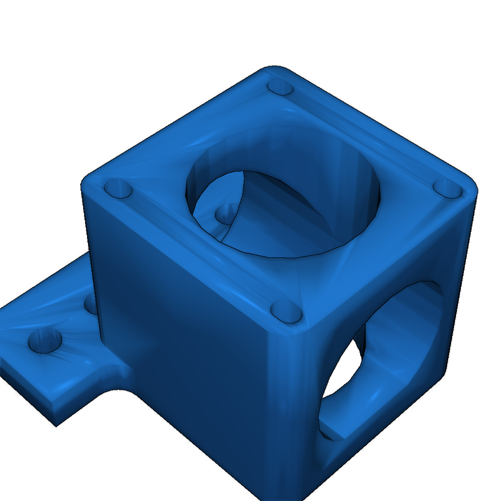 Крепление мотора NEMA 17 для 2020 экструзии и подшипника KP08