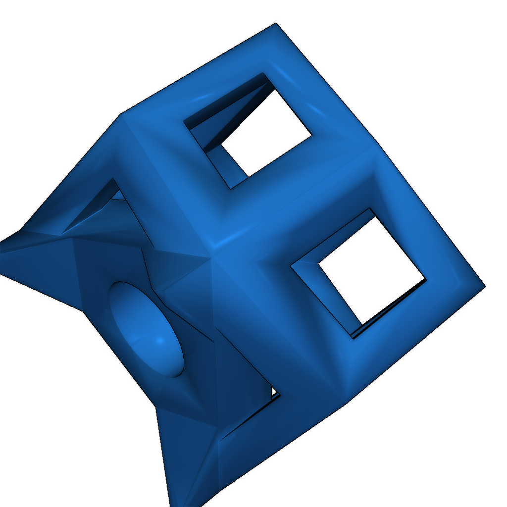 Магнитная петля из додекаэдра (открытая)