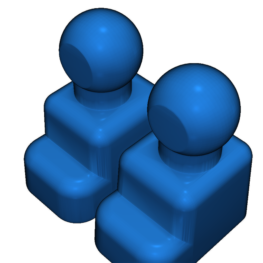 Фигурка-экшен для 3D печати - без поддержки