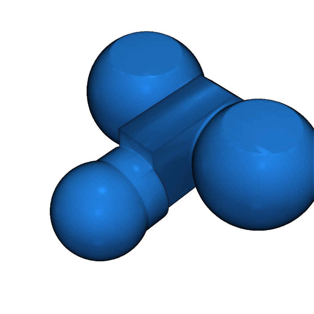 Фигурка-экшен для 3D печати - без поддержки