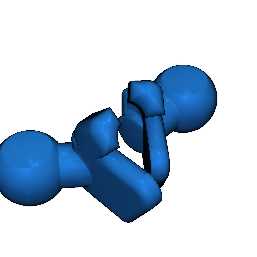 Фигурка-экшен для 3D печати - без поддержки