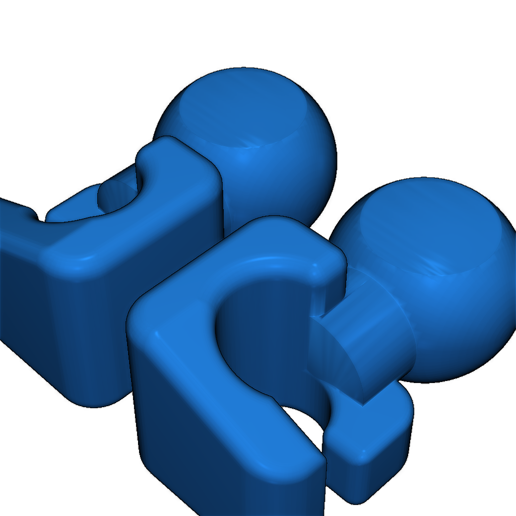 Фигурка-экшен для 3D печати - без поддержки