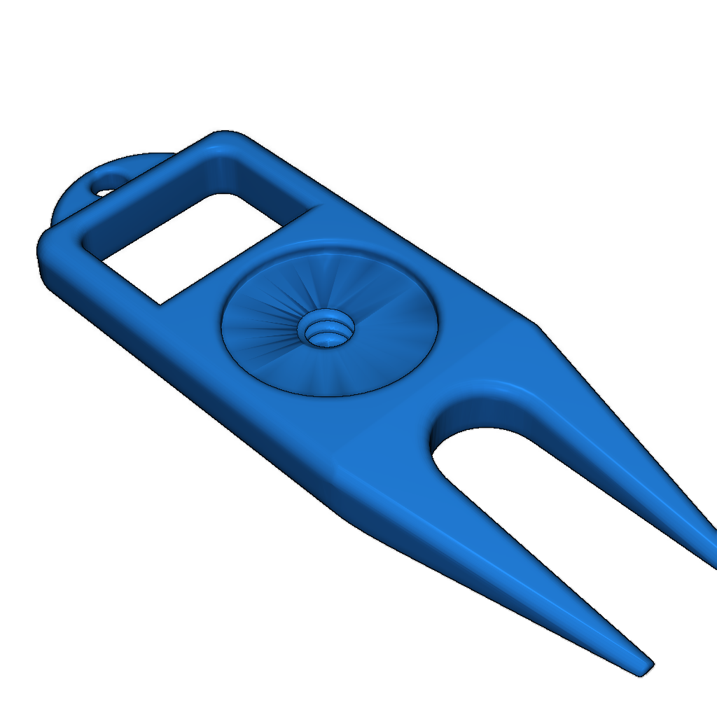 Многофункциональный инструмент для гольфа на брелоке