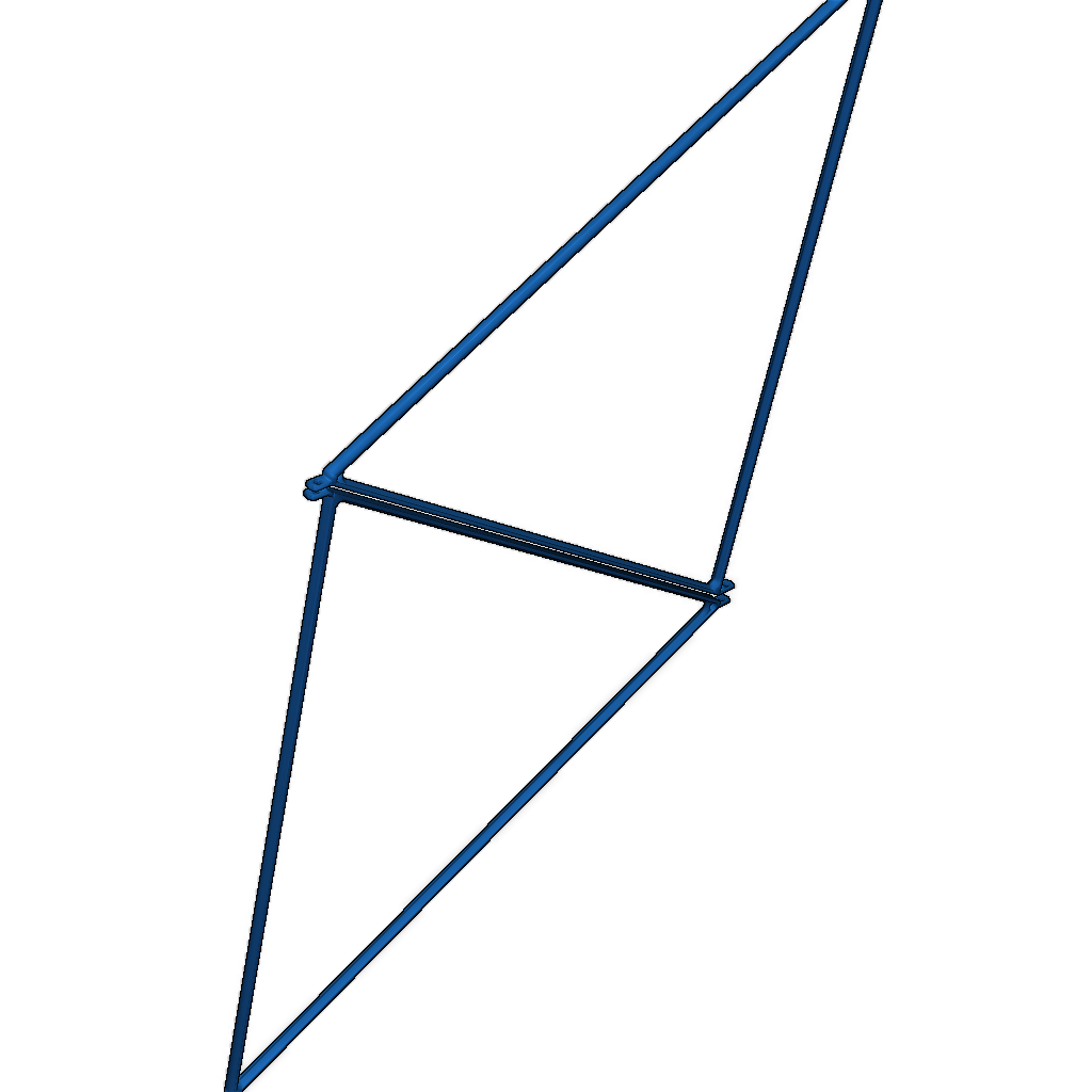 Складной тетрадный воздушный змей OPEN KITE