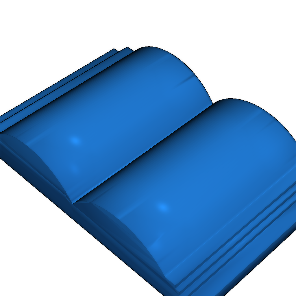 Открытая книга для закладки