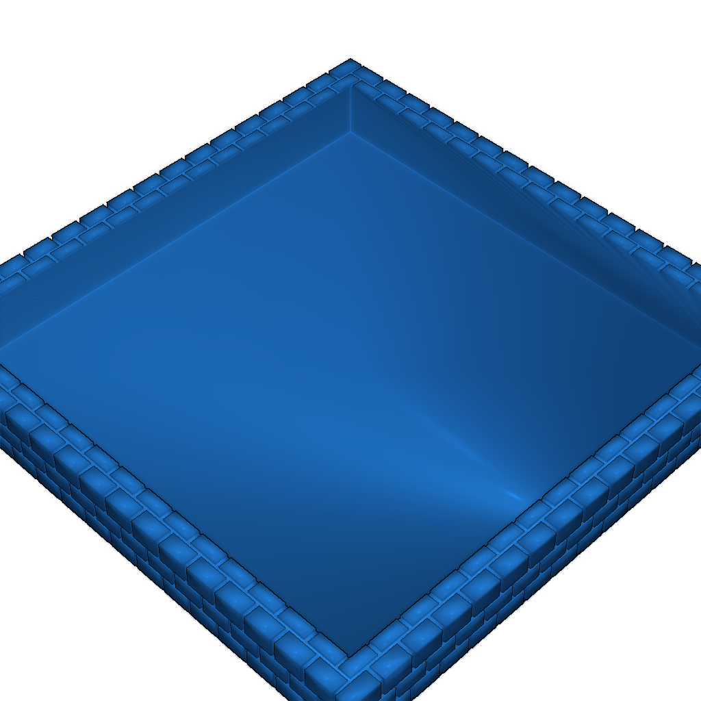 Горшок для растений и поднос в стиле Super Mario