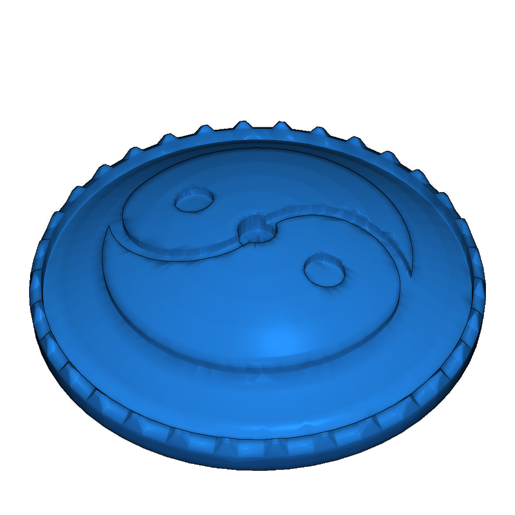 Звезда с тремя лопастями и шестернями