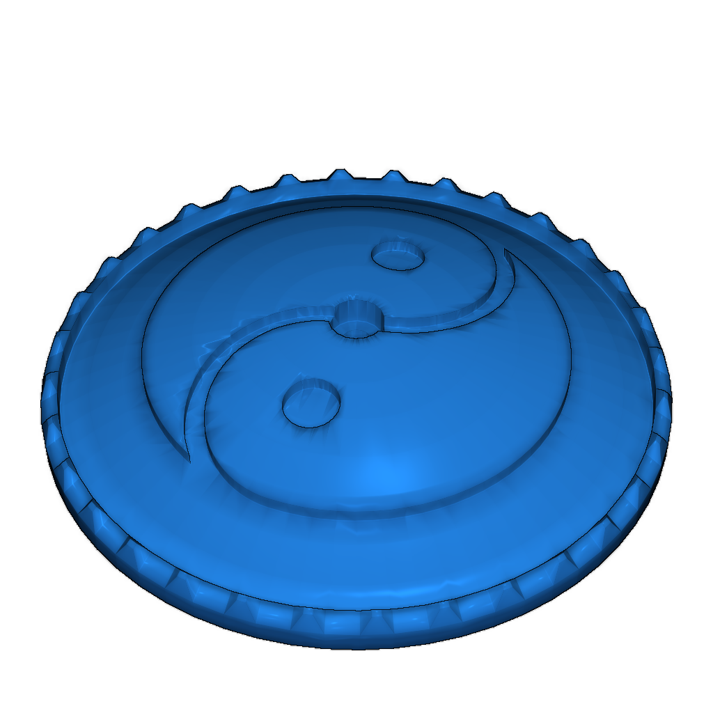 Звезда с тремя лопастями и шестернями