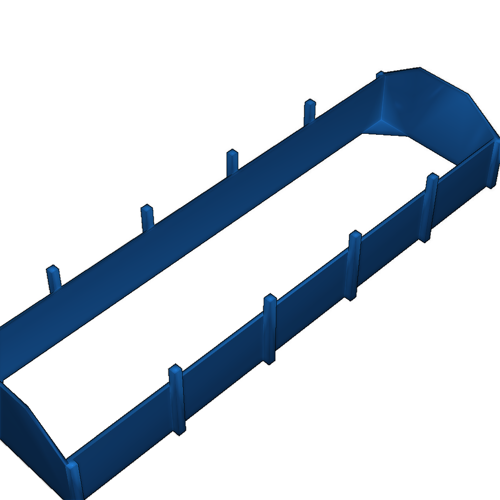 Открытый грузовой вагон масштаб H0