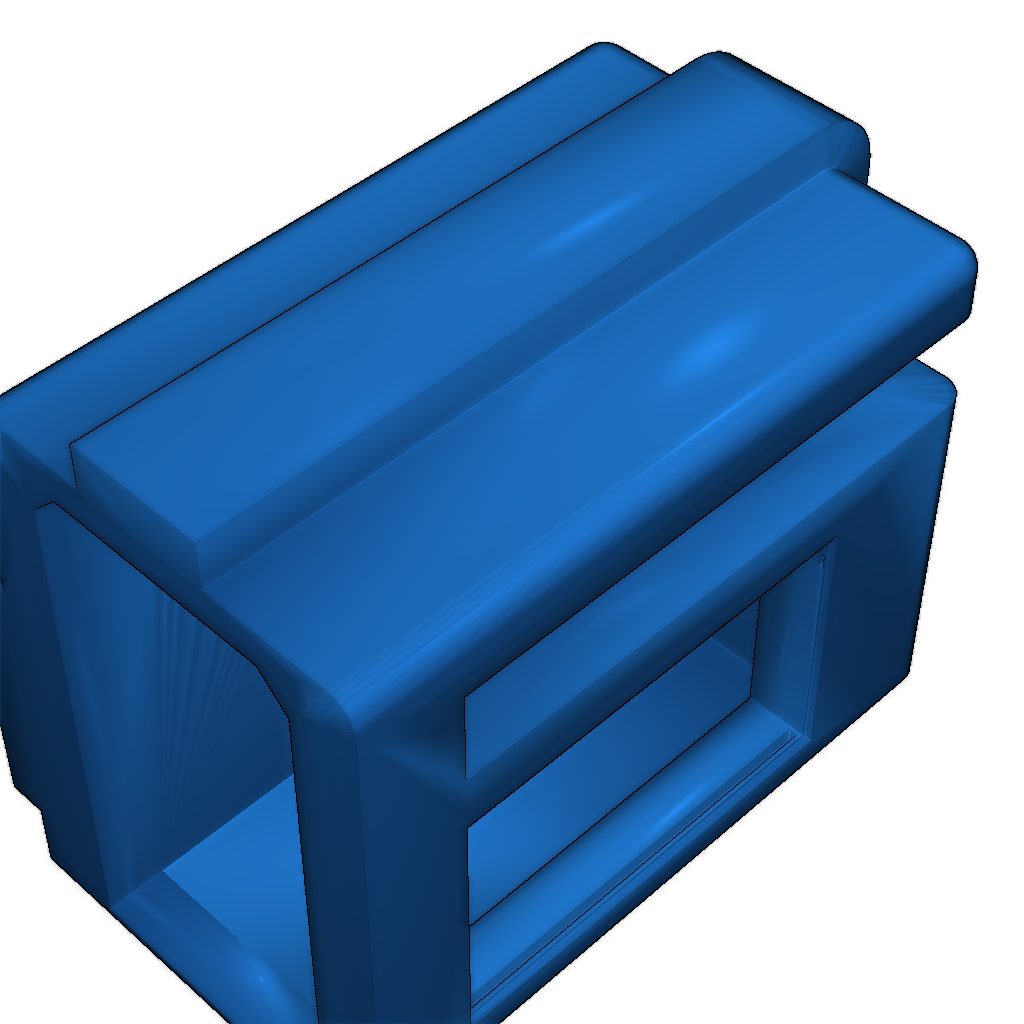 Модель WOPR с открытой задней частью