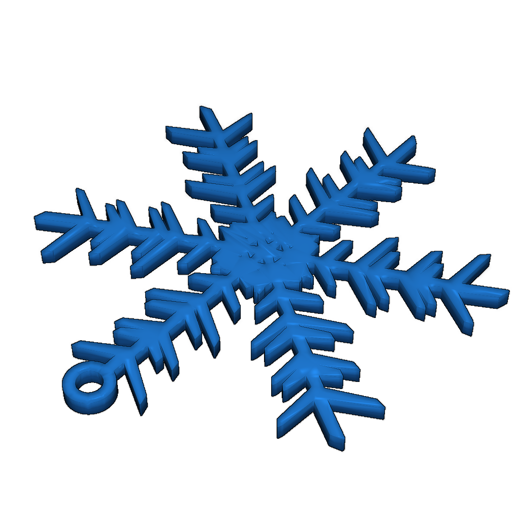 Снежинка Модель