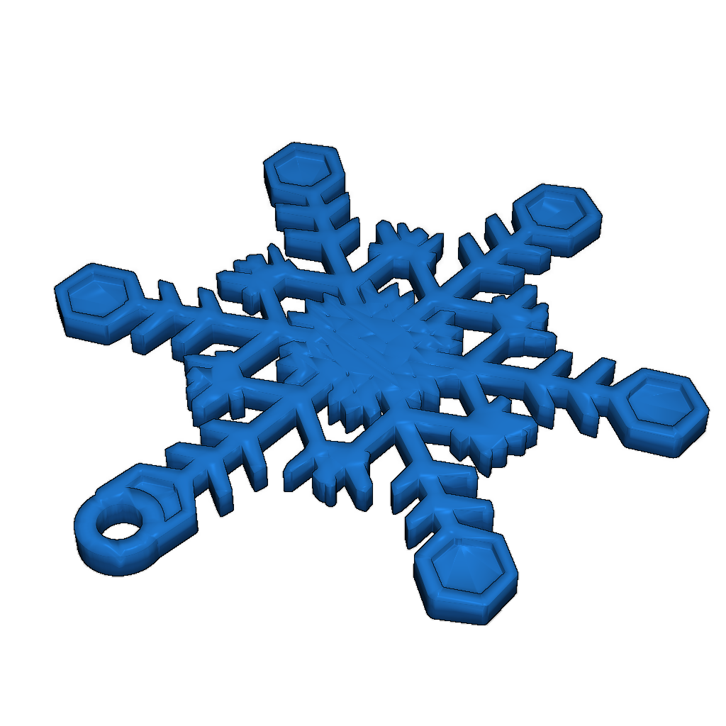 Снежинка Модель