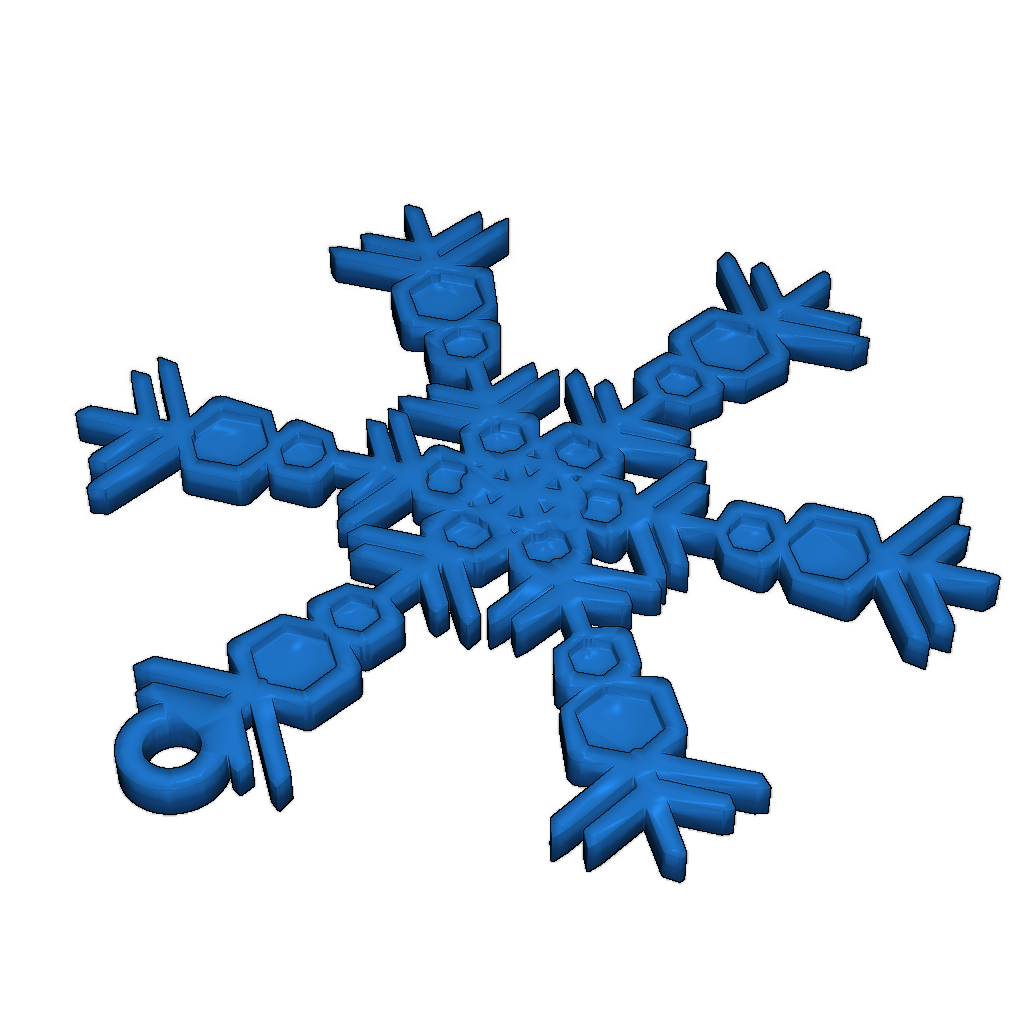 Снежинка Модель