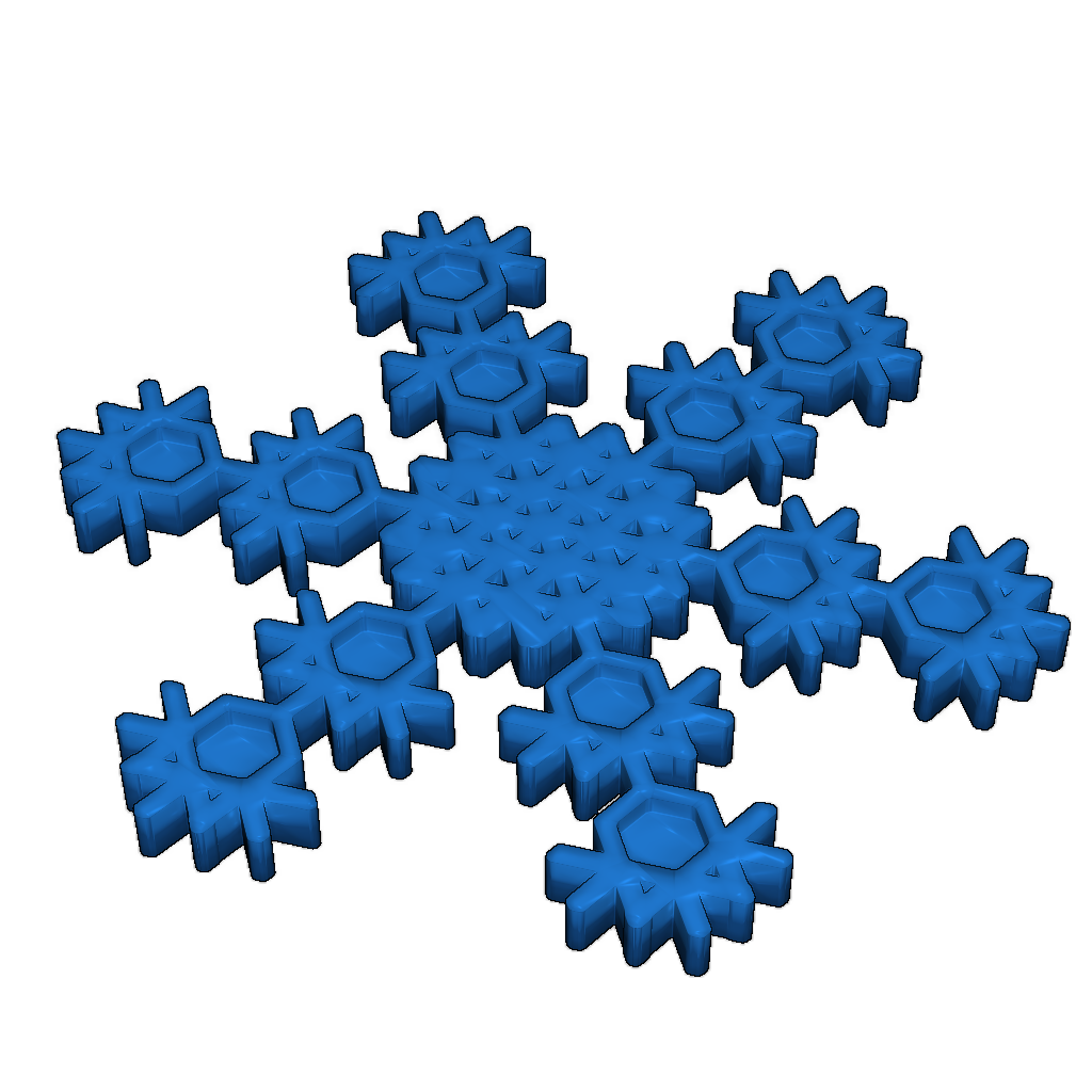 Снежинка Модель