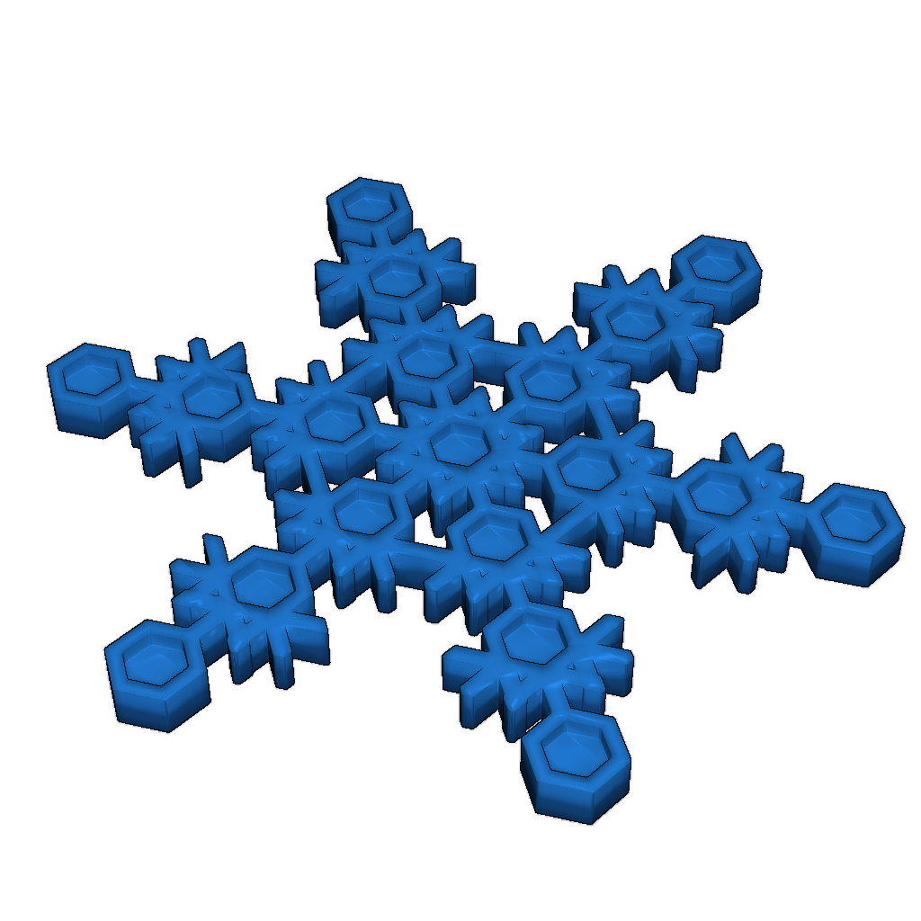 Снежинка Модель