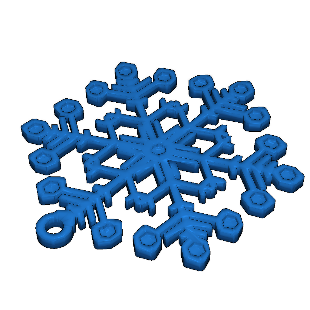 Снежинка Модель