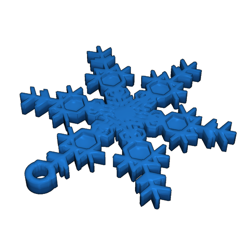 Снежинка Модель