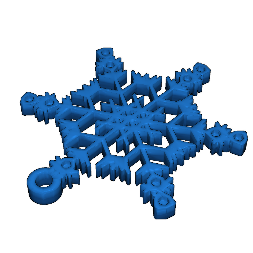 Снежинка Модель