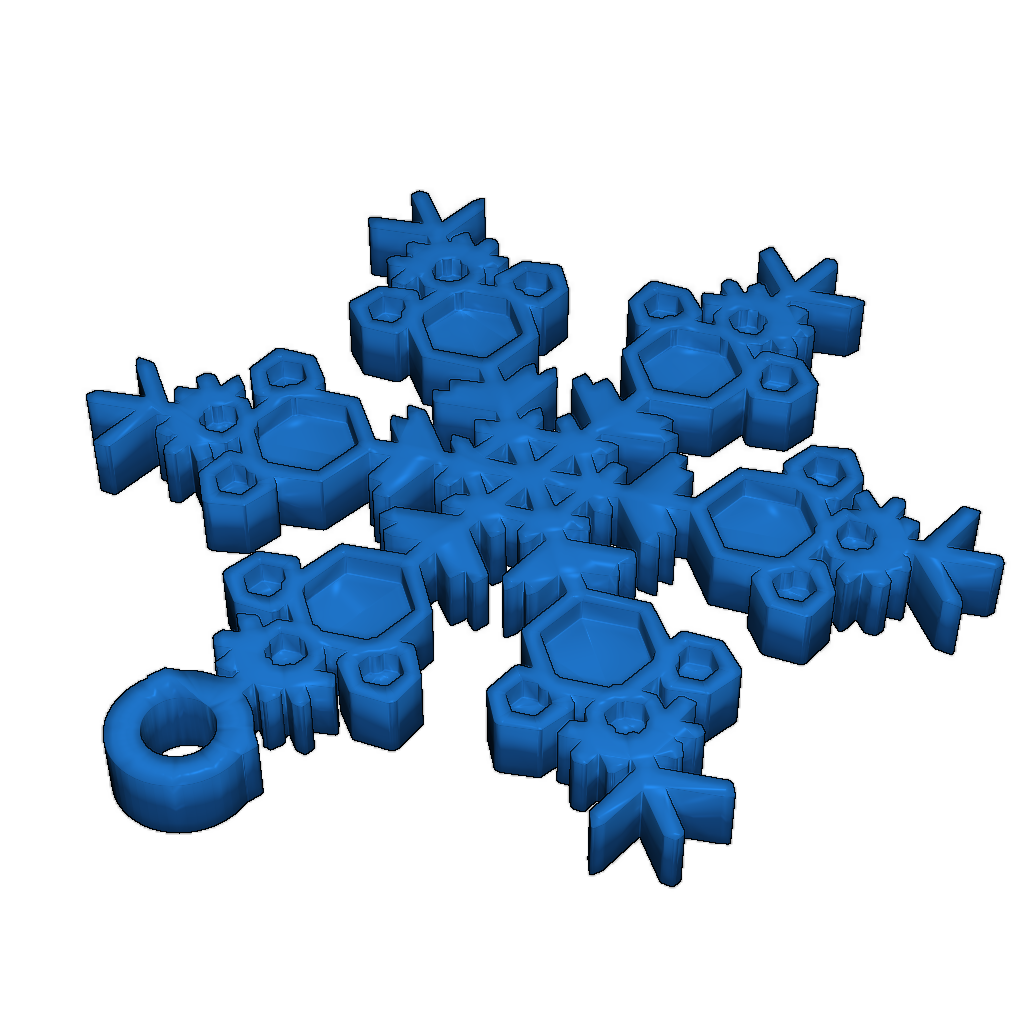 Снежинка Модель