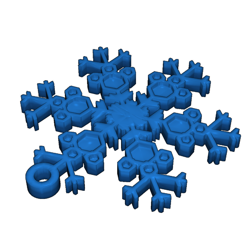 Снежинка Модель