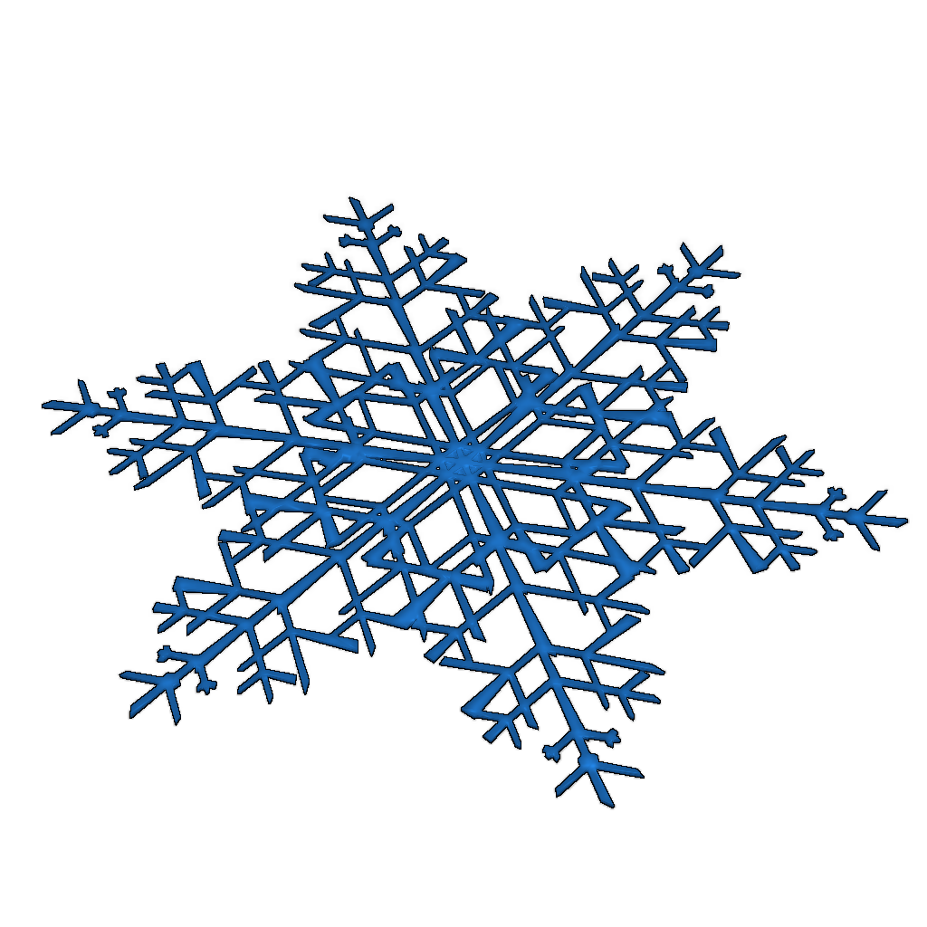 Снежинка Модель