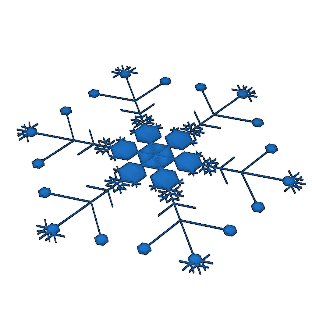 Снежинка Модель