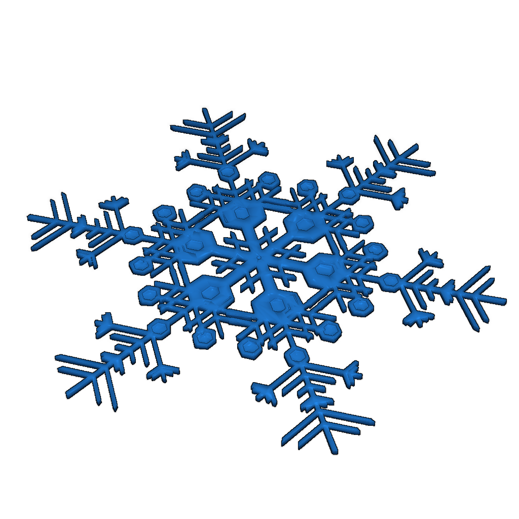 Снежинка Модель