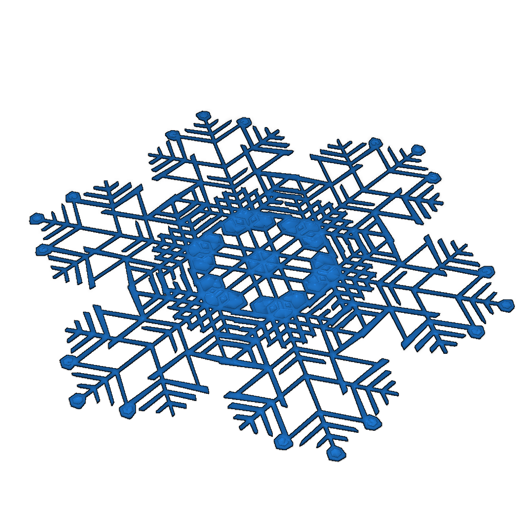 Снежинка Модель