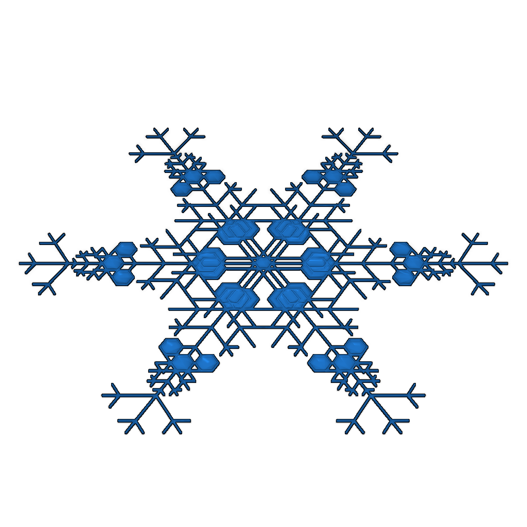 Снежинка Модель