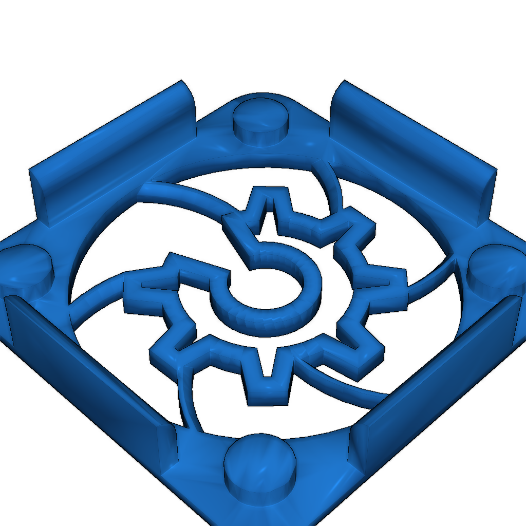 Крышка для вентилятора 40 мм с креплением