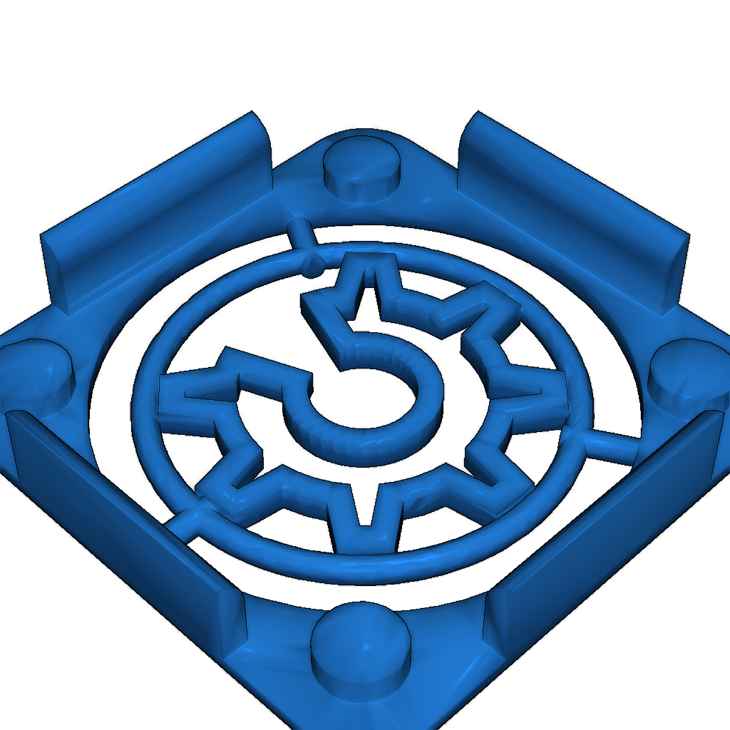 Крышка для вентилятора 40 мм с креплением