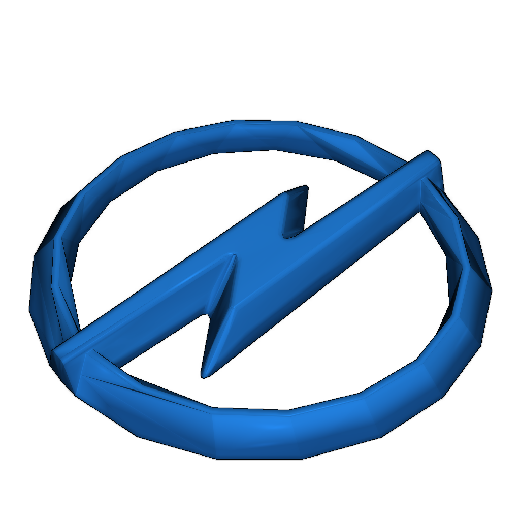 Эмблема старого Opel Astra