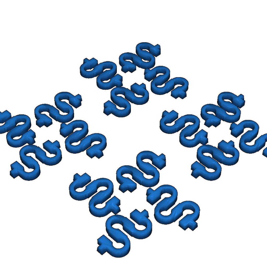 Кабельная цепь Sparky - открытая сторона