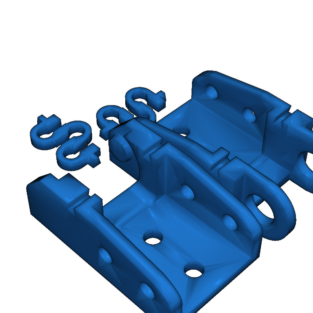 Кабельная цепь Sparky - открытая сторона
