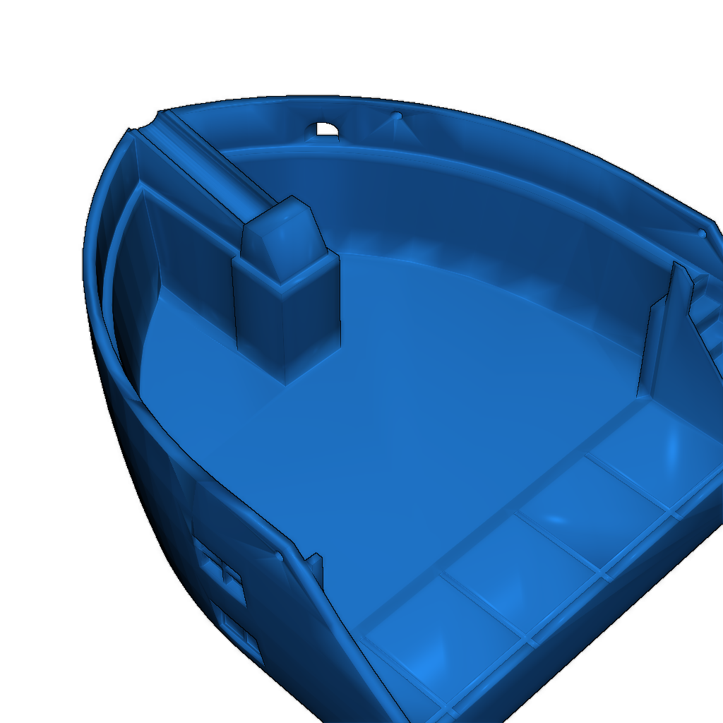 Корабль Sea-Ghost - Открытый нос