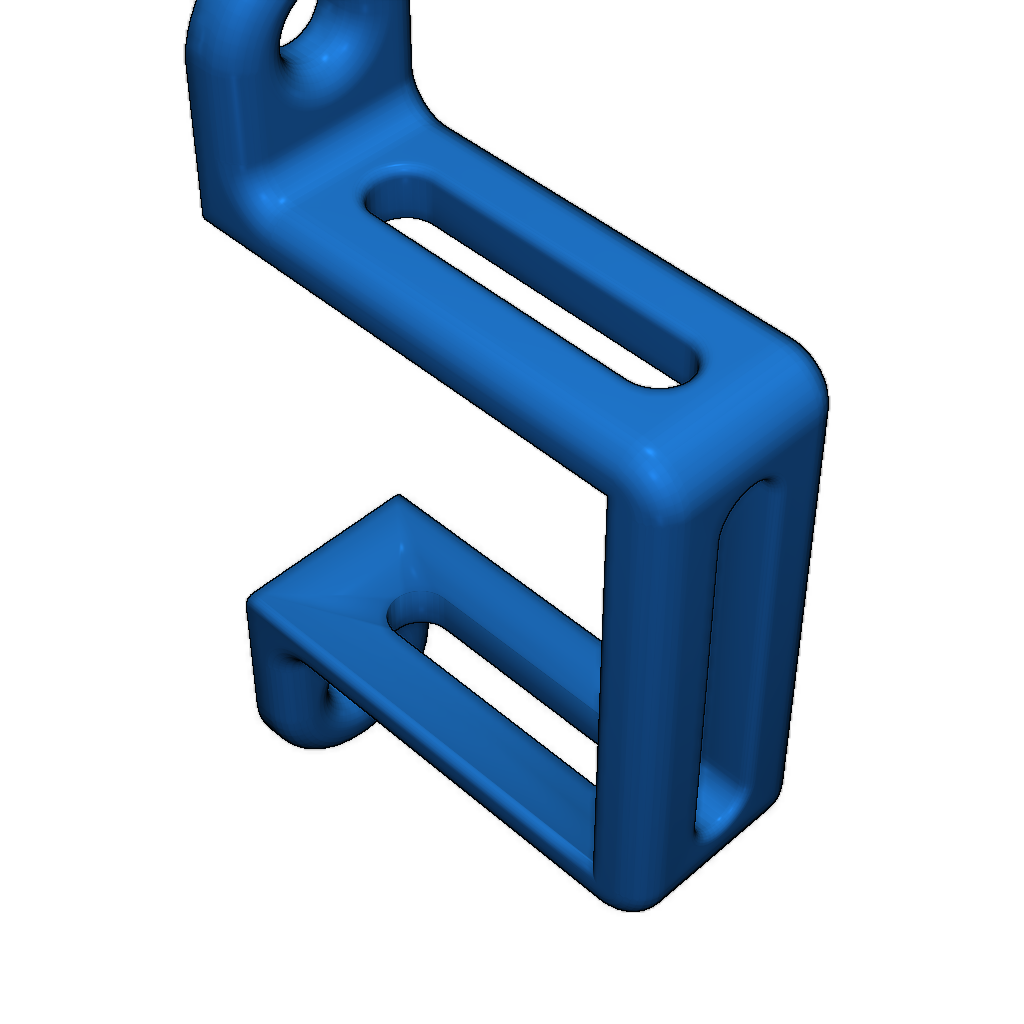 Крепление для мотора Nema 17 на профиль 2020