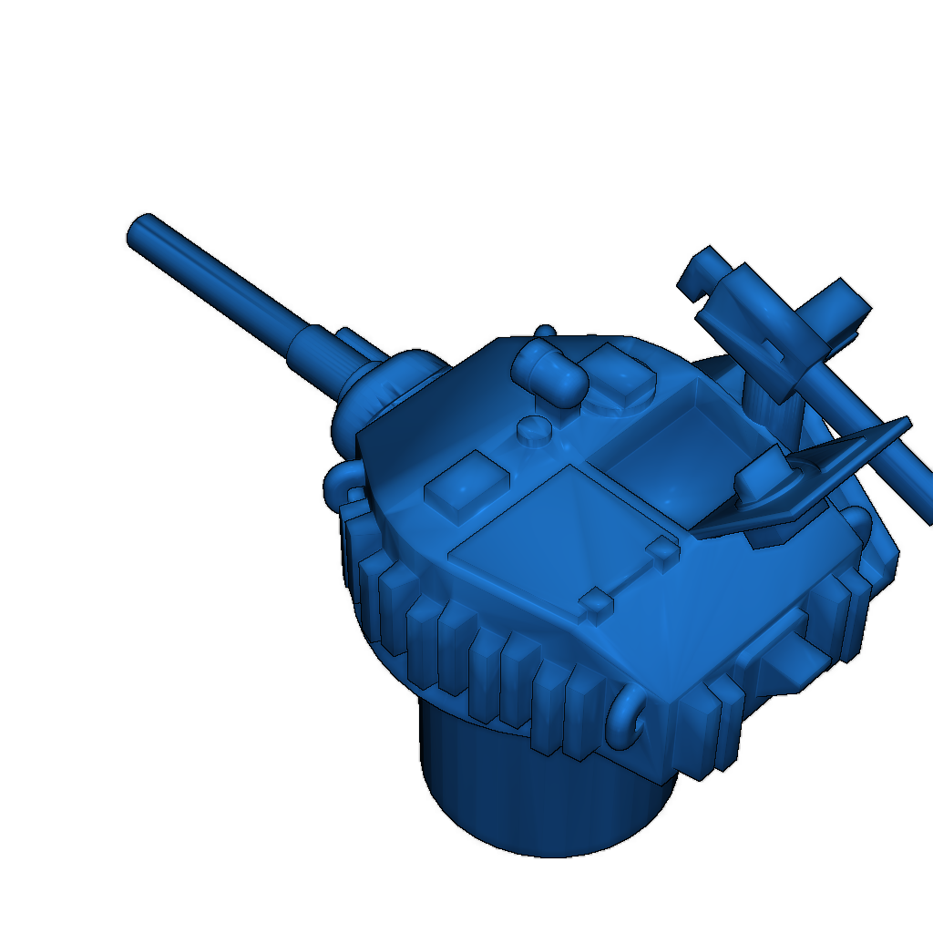 1:100 Модели танков с открытой башней