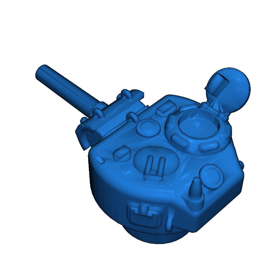 1:100 Модели танков с открытой башней