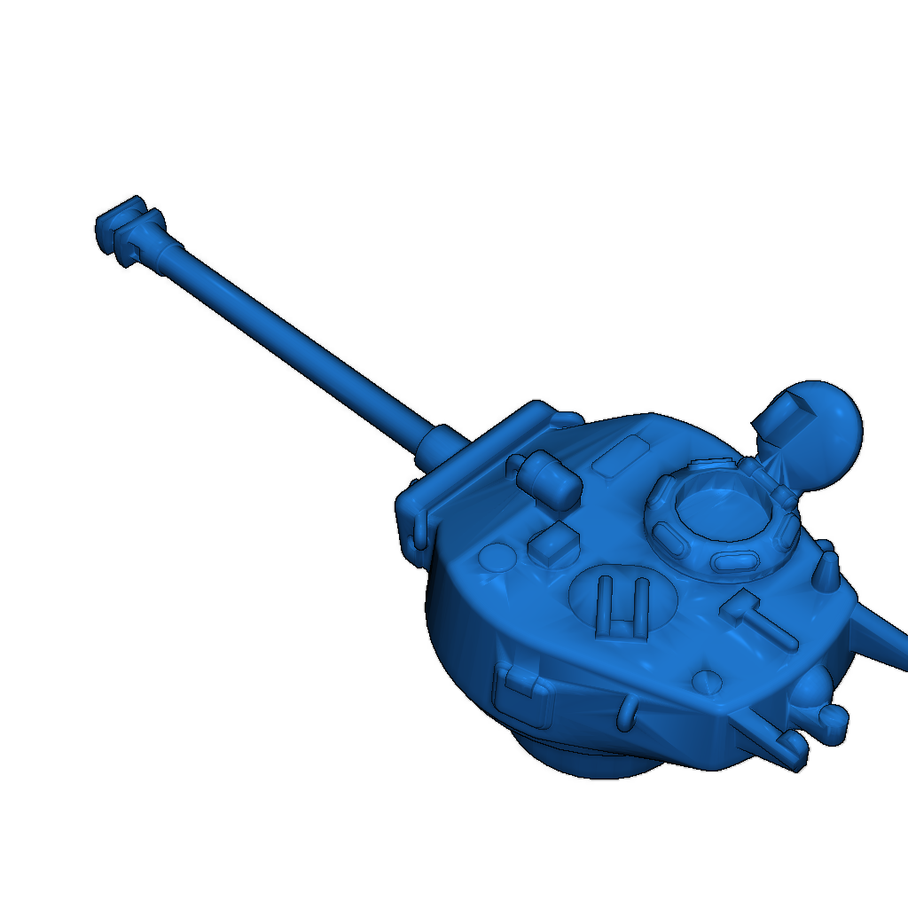 1:100 Модели танков с открытой башней