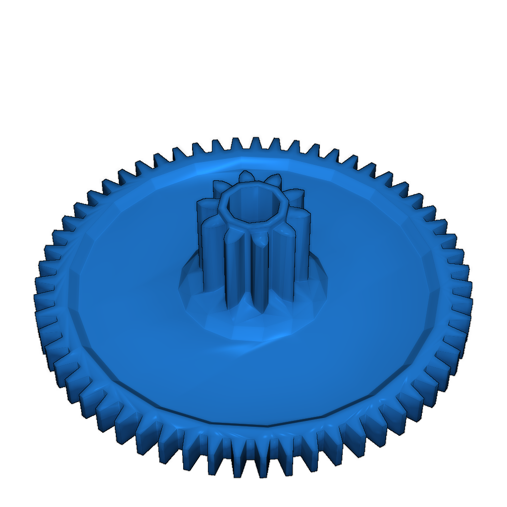 Шестерня для ASV / EGR 59 зубьев - 10 зубьев Audi/Opel
