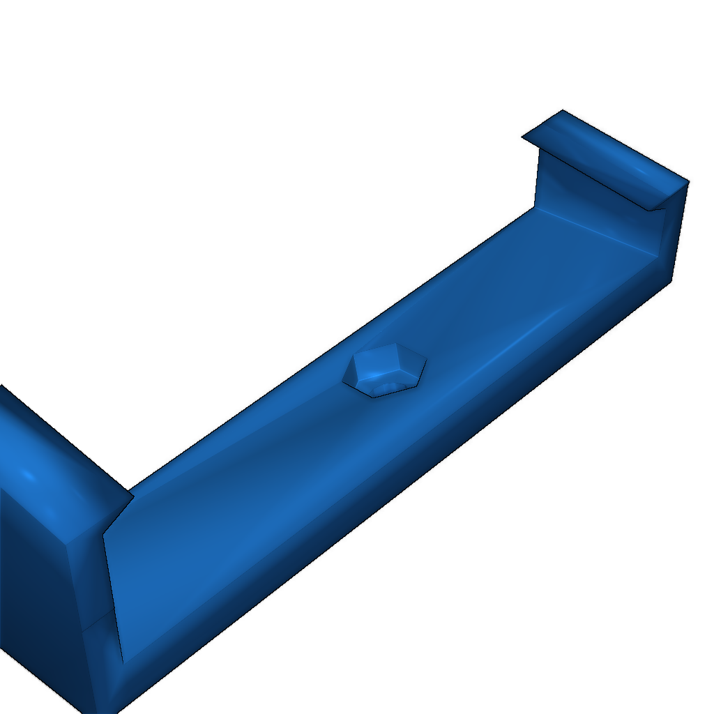 Клипса для крепления M4 на панели Opel Astra J