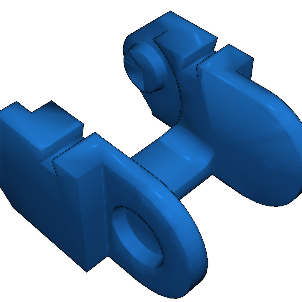 Двусторонняя открытая цепочка для кабелей