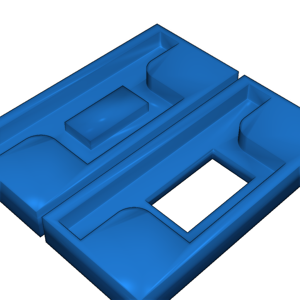 Скользящий дверной засов для печати в сборе