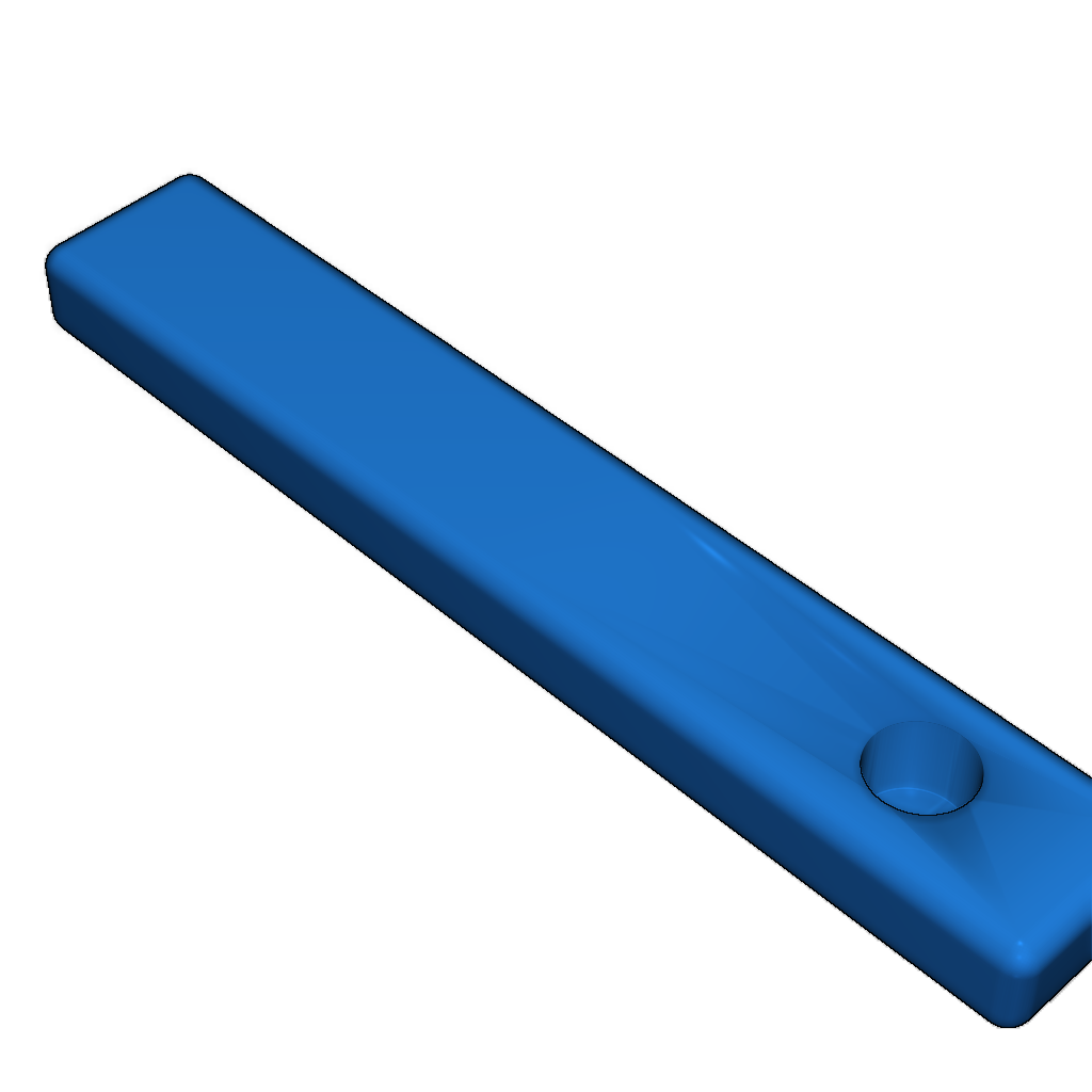 Скользящий дверной засов для печати в сборе